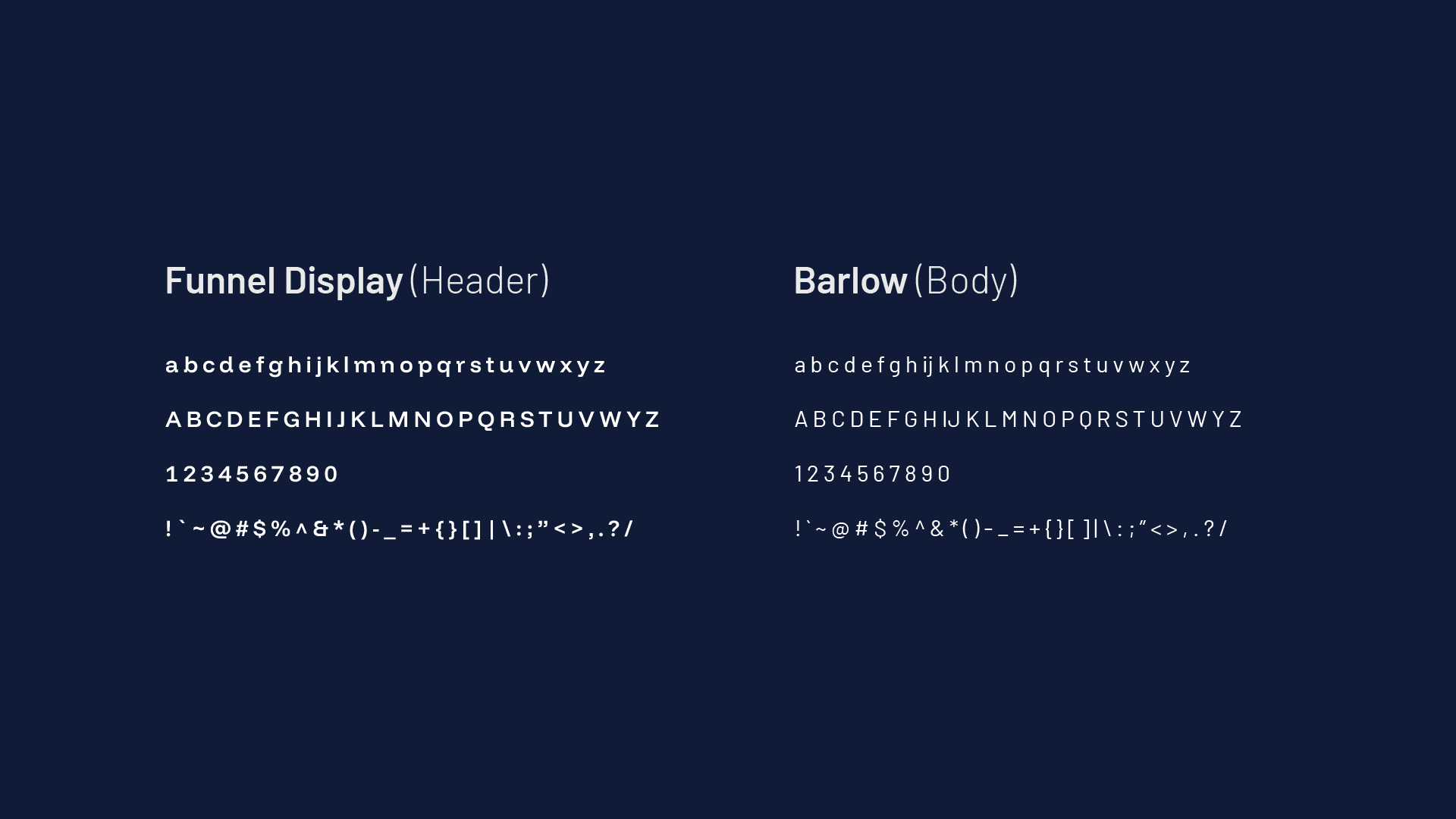 Qualtech - Typography