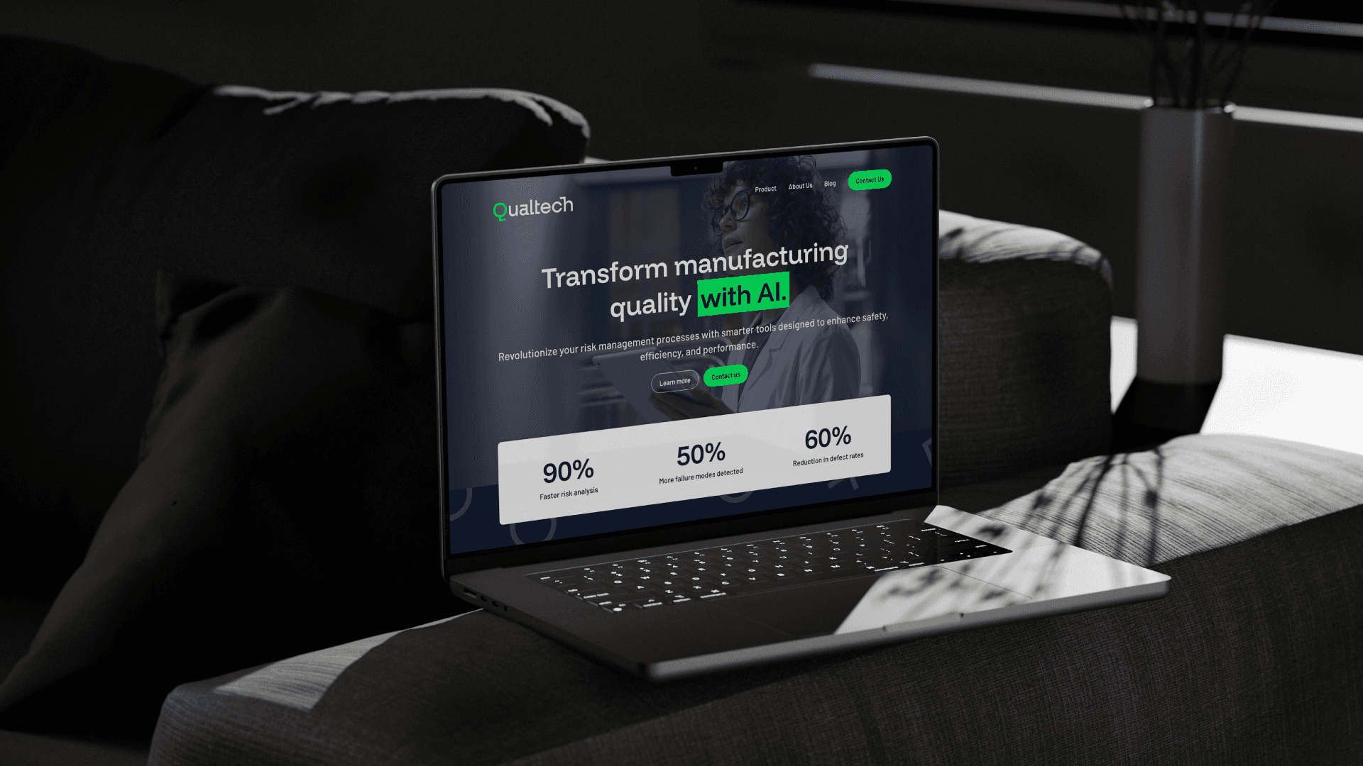 Qualtech - Website Design